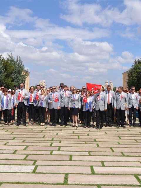 Visiting ATATURKS Anıtkabir